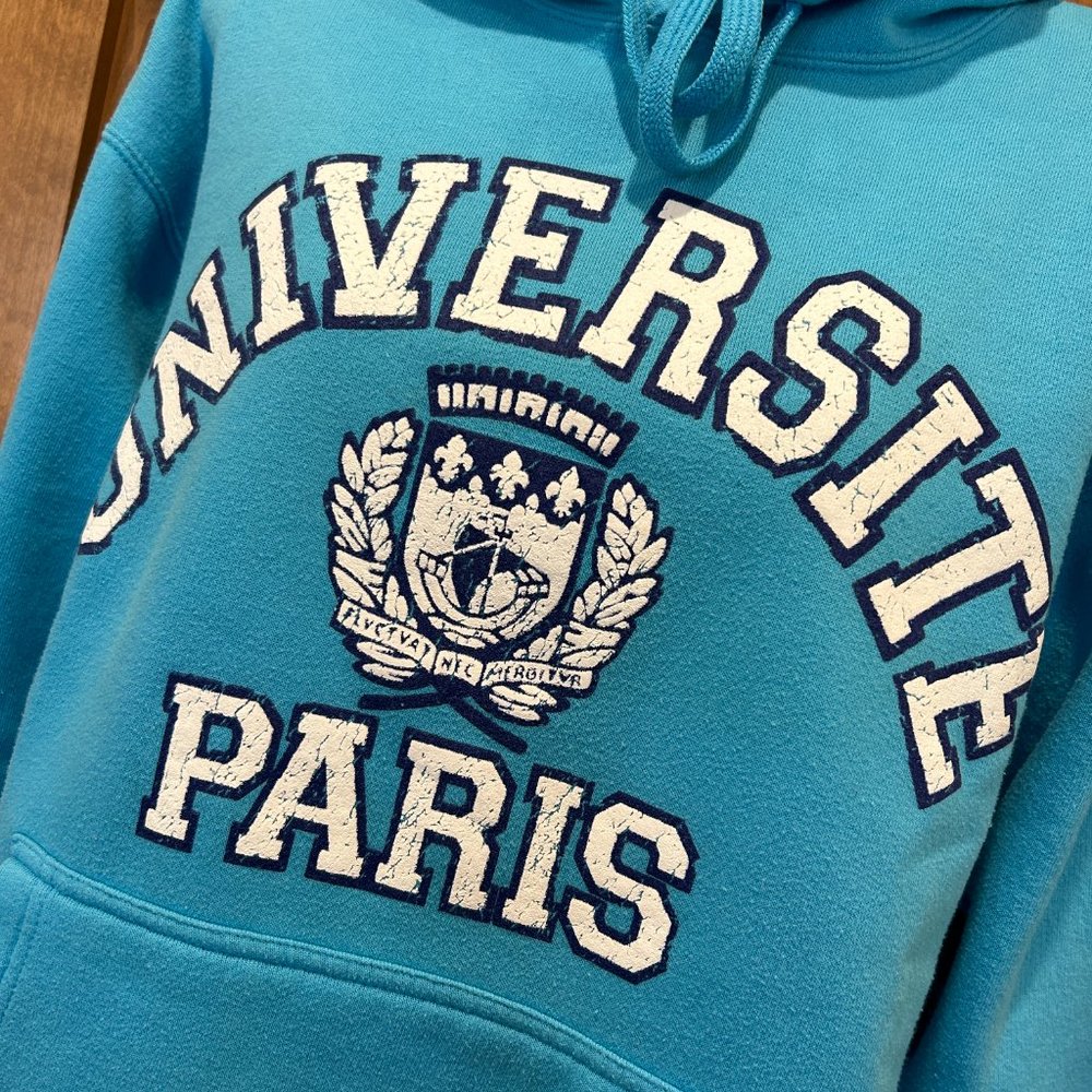 University of Paris Hoodie in Sky Blue (NEW) - Picture 9 of 11